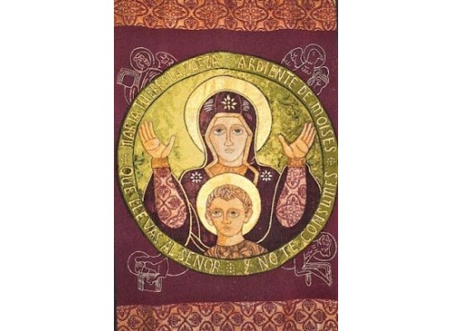 TAPIZ MARIA ZARZA ARDIENTE