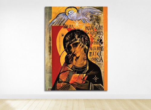 ICONO VIRGEN TERCER MILENIO