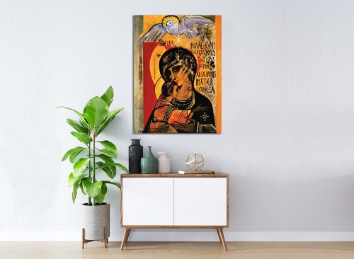 ICONO VIRGEN TERCER MILENIO