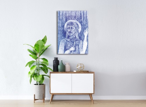 ICONO CRISTO LA CAÑA CASCADA
