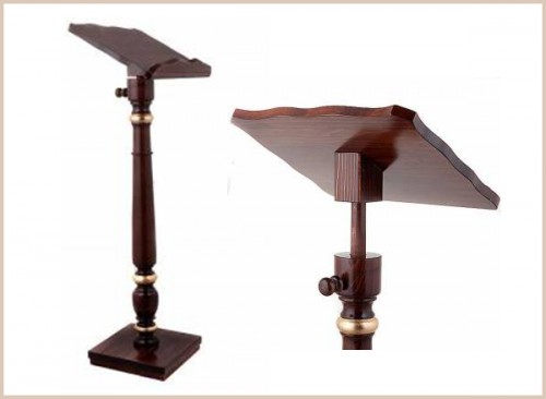 Ambon atril madera plegable convivencia camino neocatecumenal