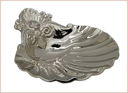 Concha Bautismo plateada