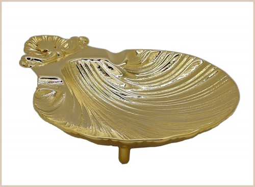 Concha Bautismo dorada