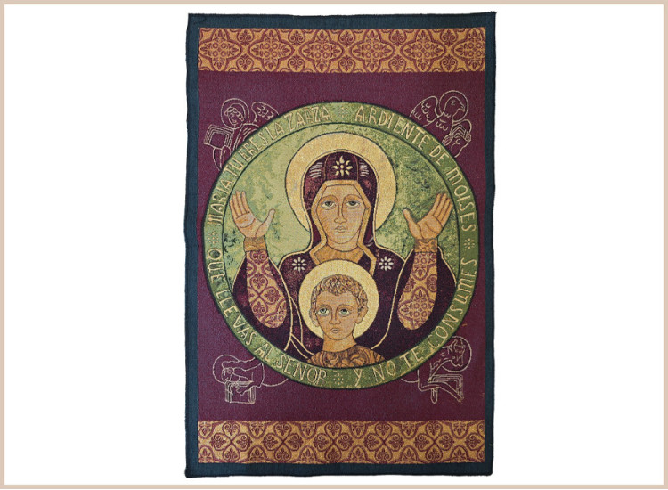 TAPIZ MARIA ZARZA ARDIENTE