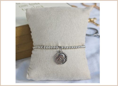 Pulsera virgen del camino elástica camino neocatecumenal