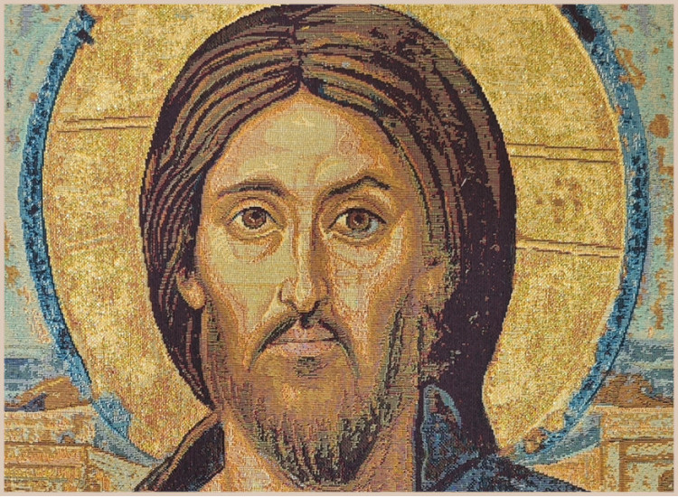 Tapiz cristo pantocrator