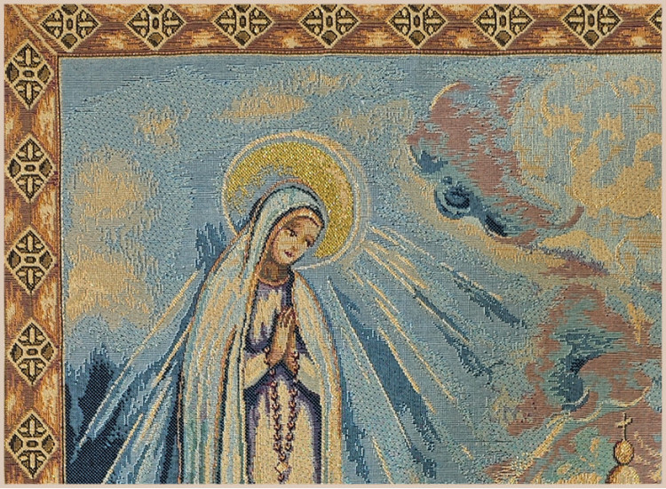 Tapiz Virgen Fatima
