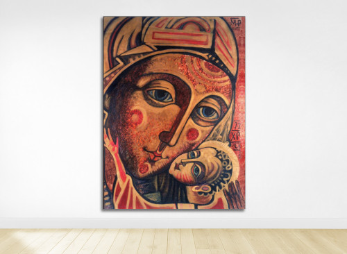 Icono kiko argüello virgen 1972