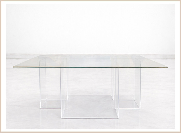 Mesa Metacrilato Cruz