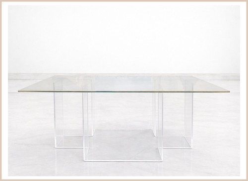 Mesa Metacrilato Cruz