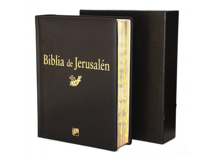 Biblia manual modelo II. (Nueva) Lujo Jerusalén